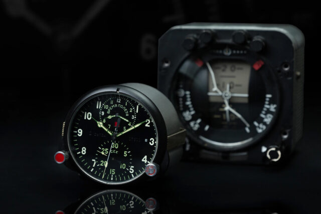 Legendary Soviet Aviation Clock AChS-1 (ru: АЧС-1)